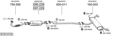 BOSAL SYS13733