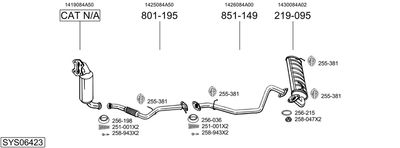 BOSAL SYS06423