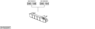BOSAL SYS22257