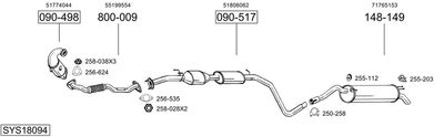 BOSAL SYS18094