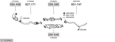 BOSAL SYS09963