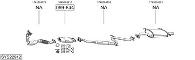 BOSAL SYS22912