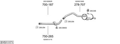 BOSAL SYS11171