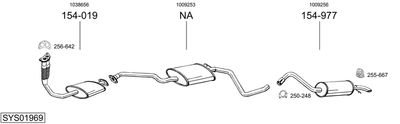 BOSAL SYS01969 BOSAL SYS01969