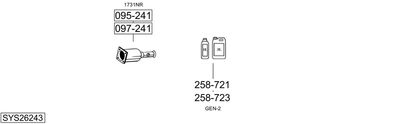 BOSAL SYS26243