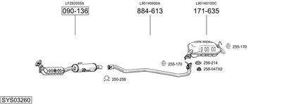 BOSAL SYS03260