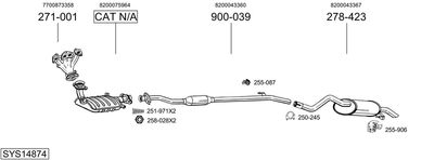 BOSAL SYS14874