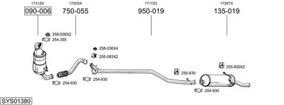 BOSAL SYS01380