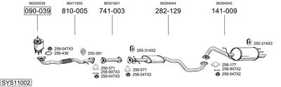 BOSAL SYS11002