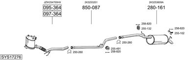 BOSAL SYS17276
