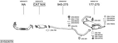 BOSAL SYS23079
