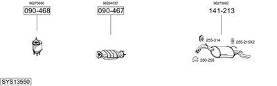 BOSAL SYS13550