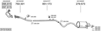 BOSAL SYS15303