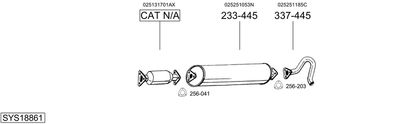 BOSAL SYS18861 BOSAL SYS18861
