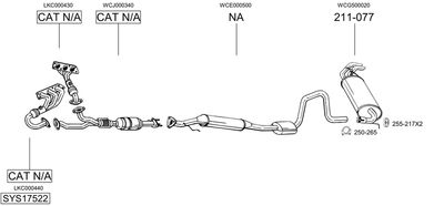 BOSAL SYS17522