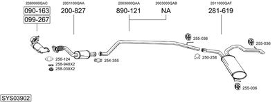 BOSAL SYS03902