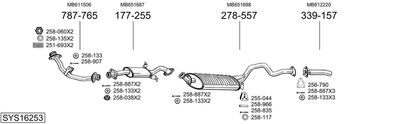 BOSAL SYS16253