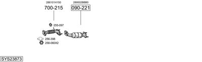 BOSAL SYS23873