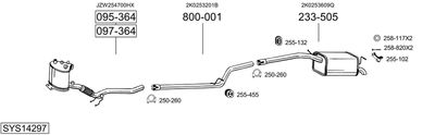 BOSAL SYS14297