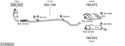 BOSAL SYS09022