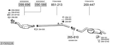 BOSAL SYS05228
