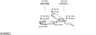 BOSAL SYS05621
