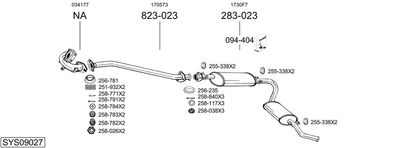 BOSAL SYS09027