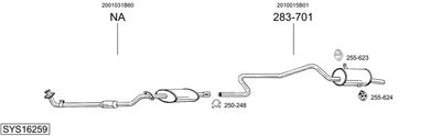 BOSAL SYS16259