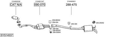 BOSAL SYS14537