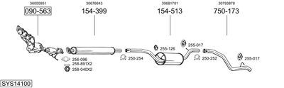 BOSAL SYS14100