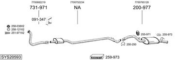 BOSAL SYS20593