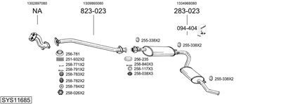 BOSAL SYS11685