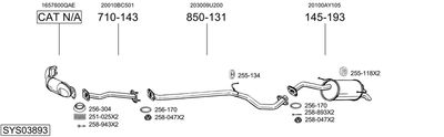 BOSAL SYS03893