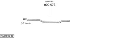 BOSAL SYS25712