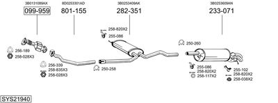 BOSAL SYS21940