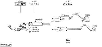 BOSAL SYS12986