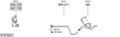 BOSAL SYS16647