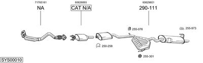 BOSAL SYS00010