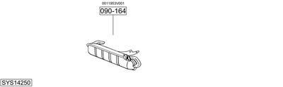 BOSAL SYS14250