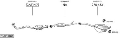 BOSAL SYS03487