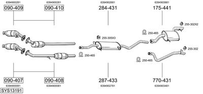 BOSAL SYS13191