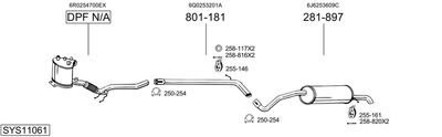 BOSAL SYS11061