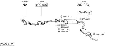 BOSAL SYS01120