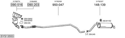 BOSAL SYS13553
