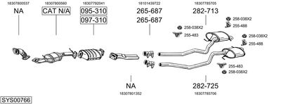 BOSAL SYS00766