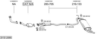 BOSAL SYS12089