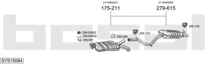 BOSAL SYS15084