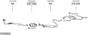 BOSAL SYS06552
