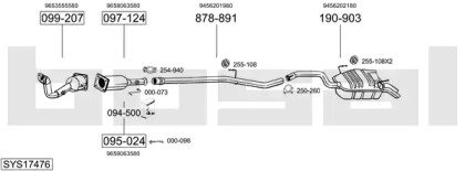 BOSAL SYS17476