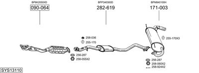 BOSAL SYS13110